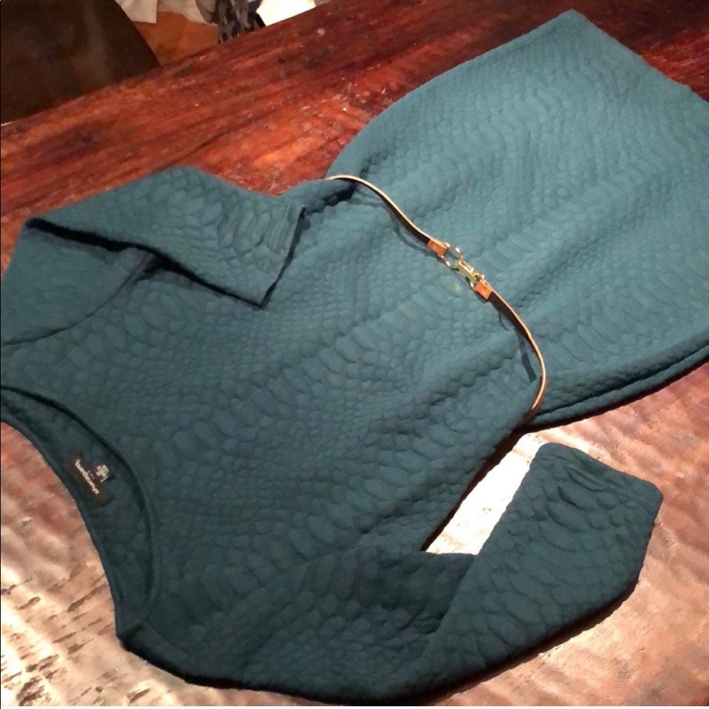 Hunter Green Dress